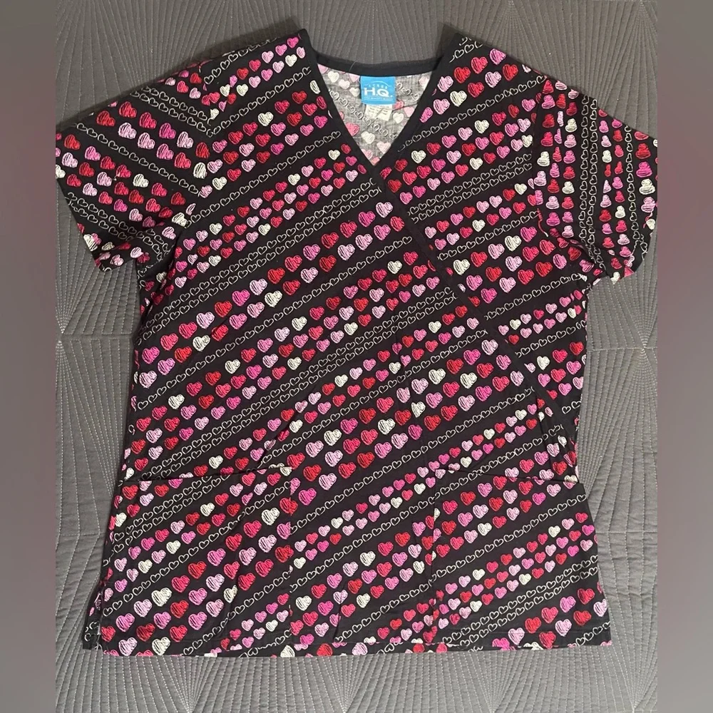 Work Scrubs Women’s‎ Size Medium Tops and Medium Petite Pants - Picture 5 of 12